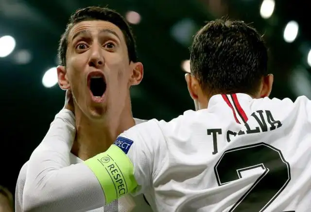 Manchester United cayó ante PSG con Di María como protagonista en la ida de la Champions League