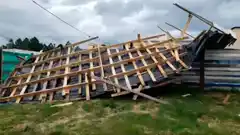 El temporal causó una muerte en Entre Ríos