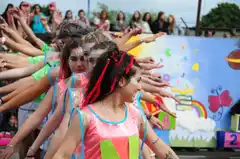 "Sagrada Gira" fue la gran ganadora de una nueva edición de la Farándula estudiantil