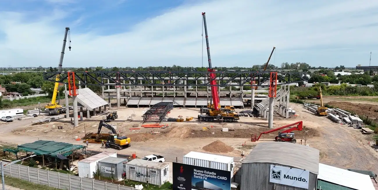 Obra pública, uno de los puntos fuertes del Presupuesto 2026. Foto: Fernando Nicola.