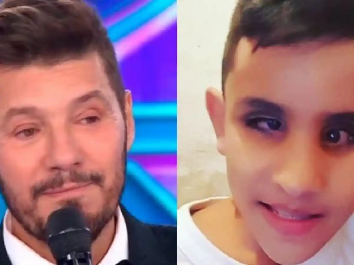 Tinelli se involucró en la lucha de un nene rosarino para recuperar la visión