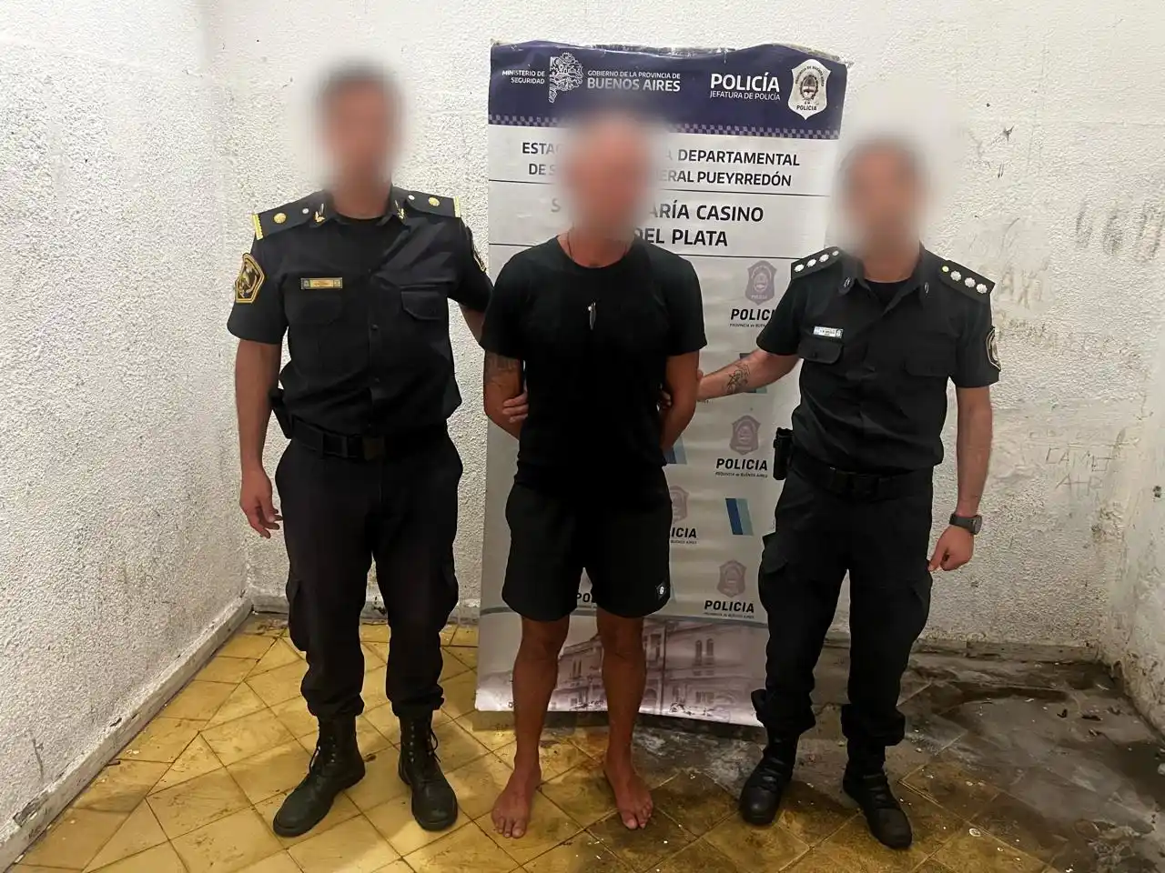 El hombre, de 43 años y oriundo de Chaco, fue imputado por resistencia a la autoridad.