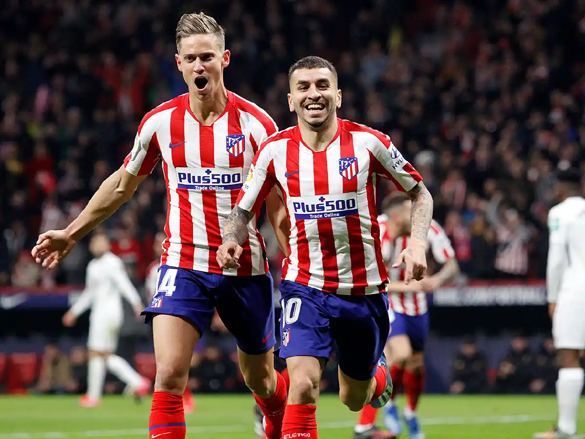 Correa le dio el triunfo al Atlético de Madrid 