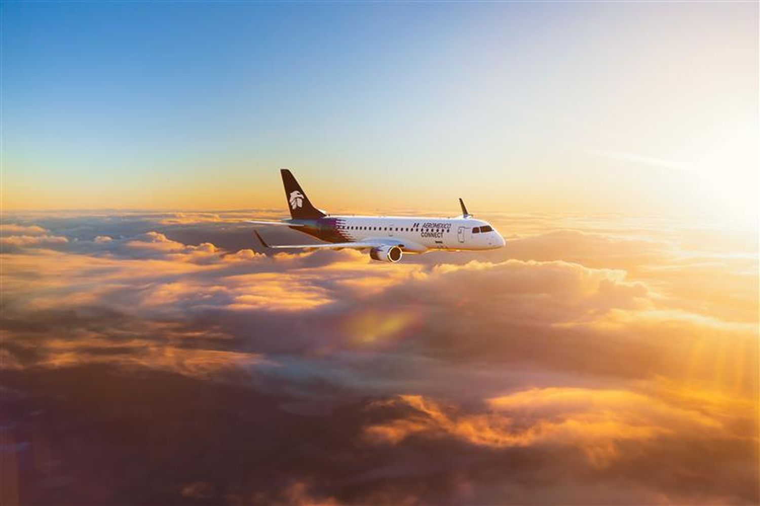 Aeroméxico Connect avanza en la instalación de internet de Viasat en su flota de Embraer E190