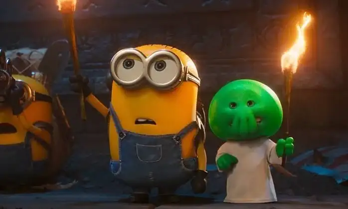 Los minions se enfrentan a una serie de monstruos en la nueva película.