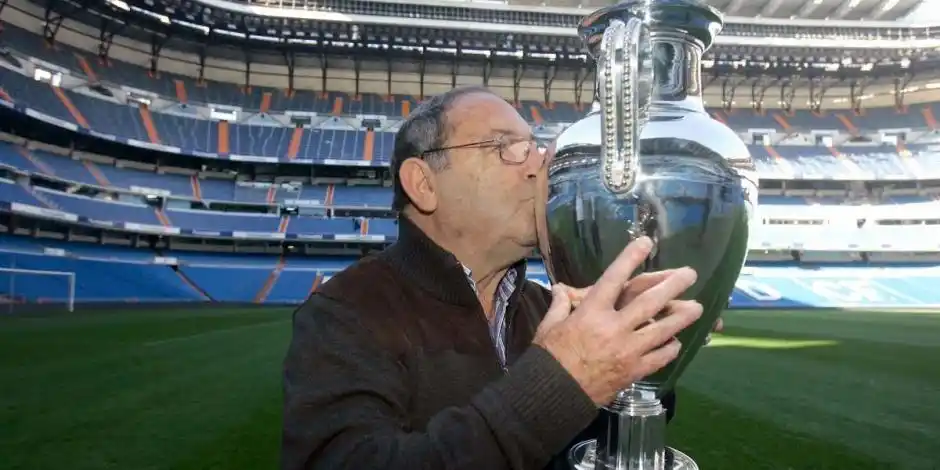 Francisco Gento fue seis veces ganador de la Copa de Europa.