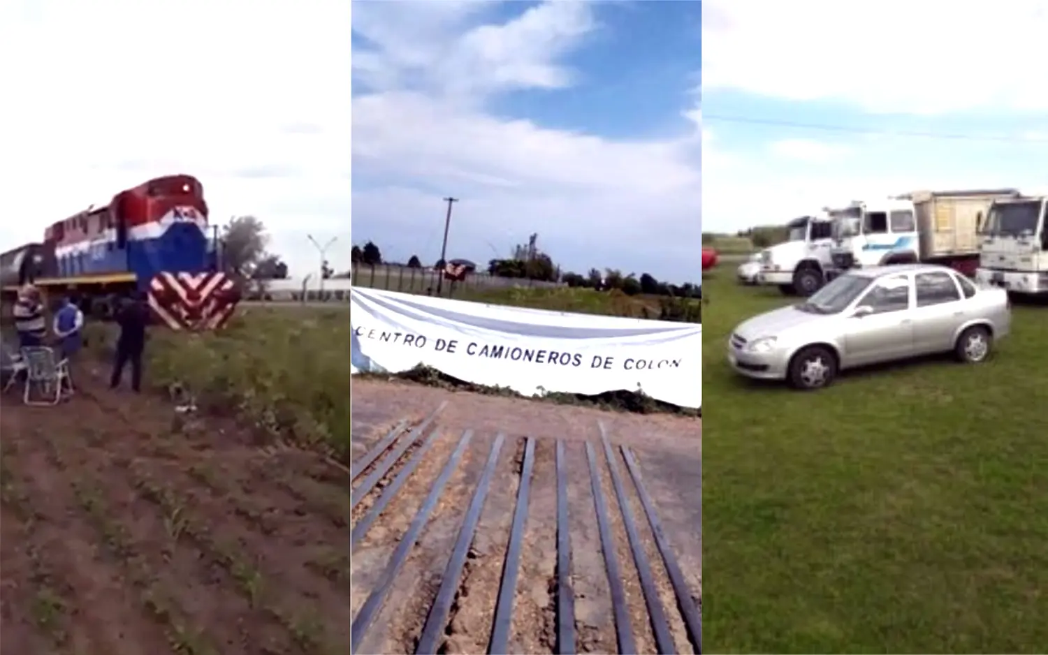 Polémica en Colón: Camioneros en conflicto con Cargill impidieron el transporte de granos en un tren carguero