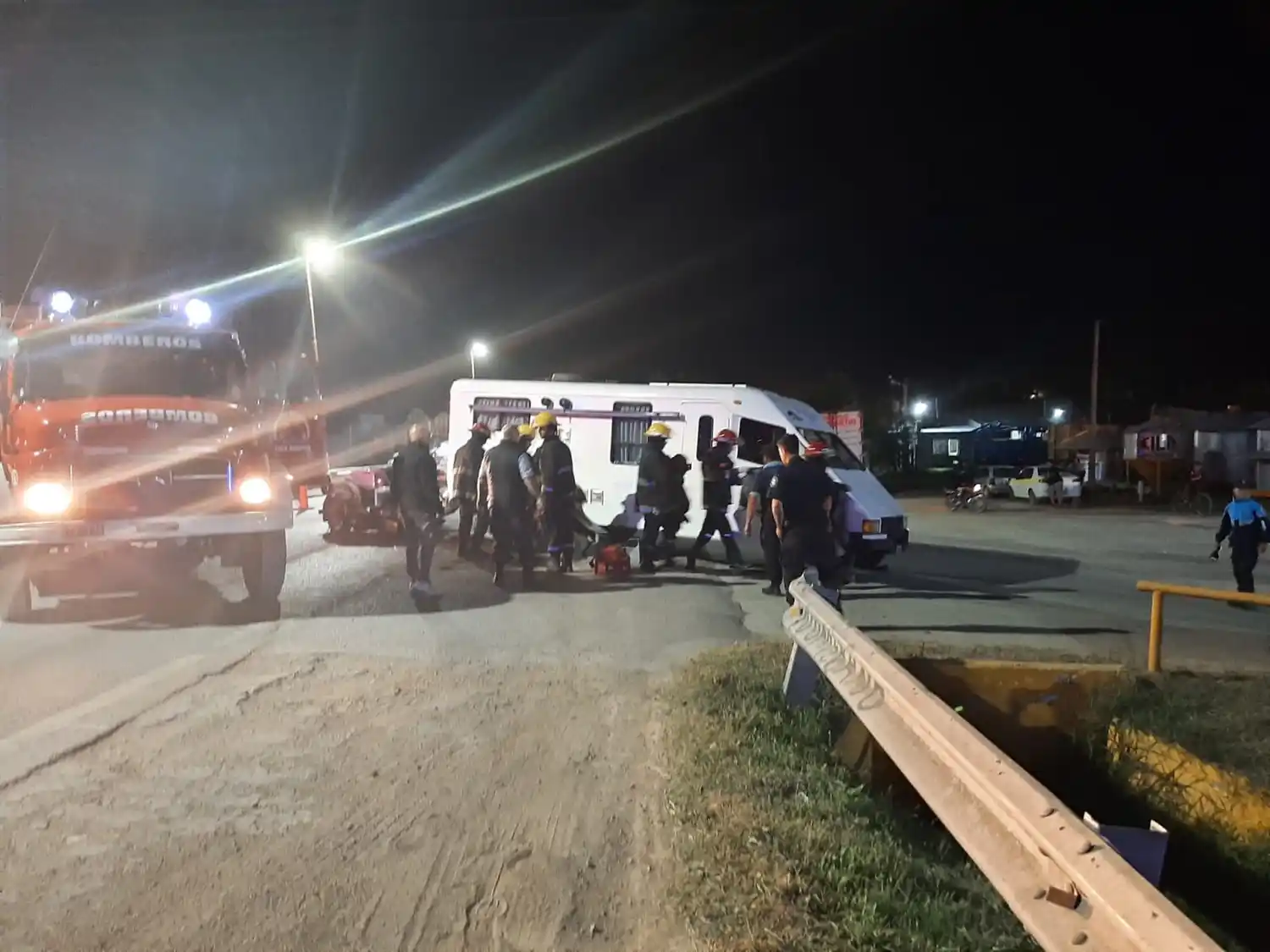 Murió un motociclista tresarroyense al chocar en la ruta 3