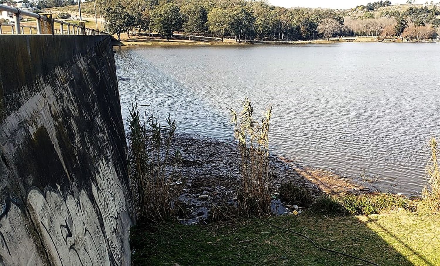 Residuos y efluentes en el Lago del Fuerte, una problemática que se intensifica sin solución aparente