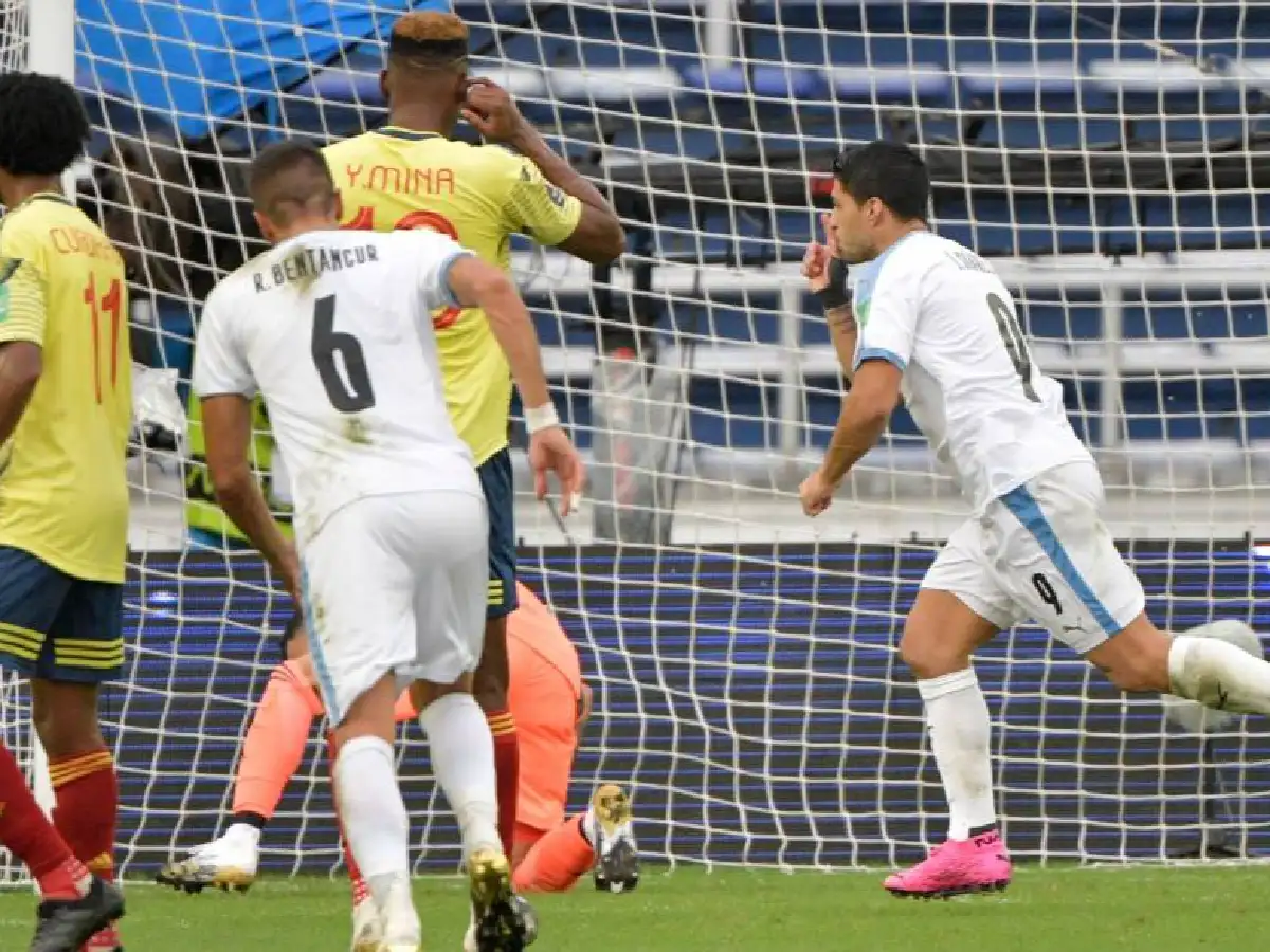 Uruguay goleó en Bogotá