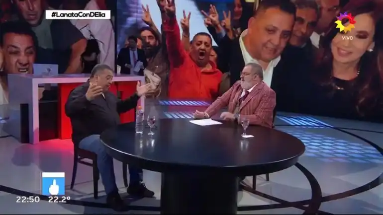 Video: El tenso y abrupto final de la entrevista de Jorge Lanata a Luis D’Elia en PPT
