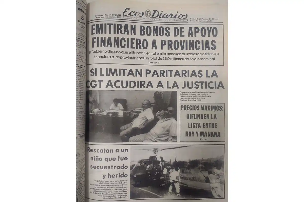 Miércoles, 6 de enero de 1988
