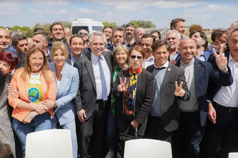 “Vamos a entregar un bono para los sectores más vulnerables", anticipó Alberto Fernández en Cañuelas