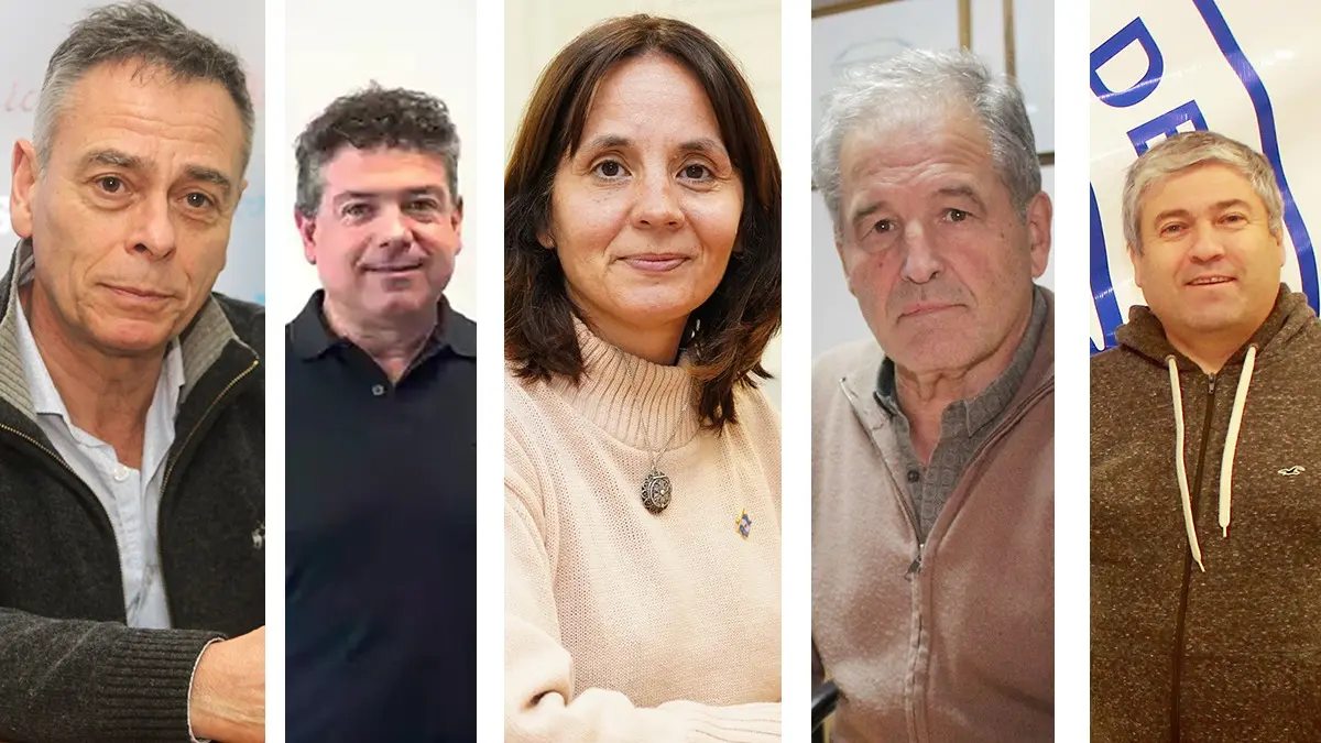 Cristian Arriaga - Gustavo Sirimarco - Natalia Steffen - José Luis Arrate - Alberto Peralta