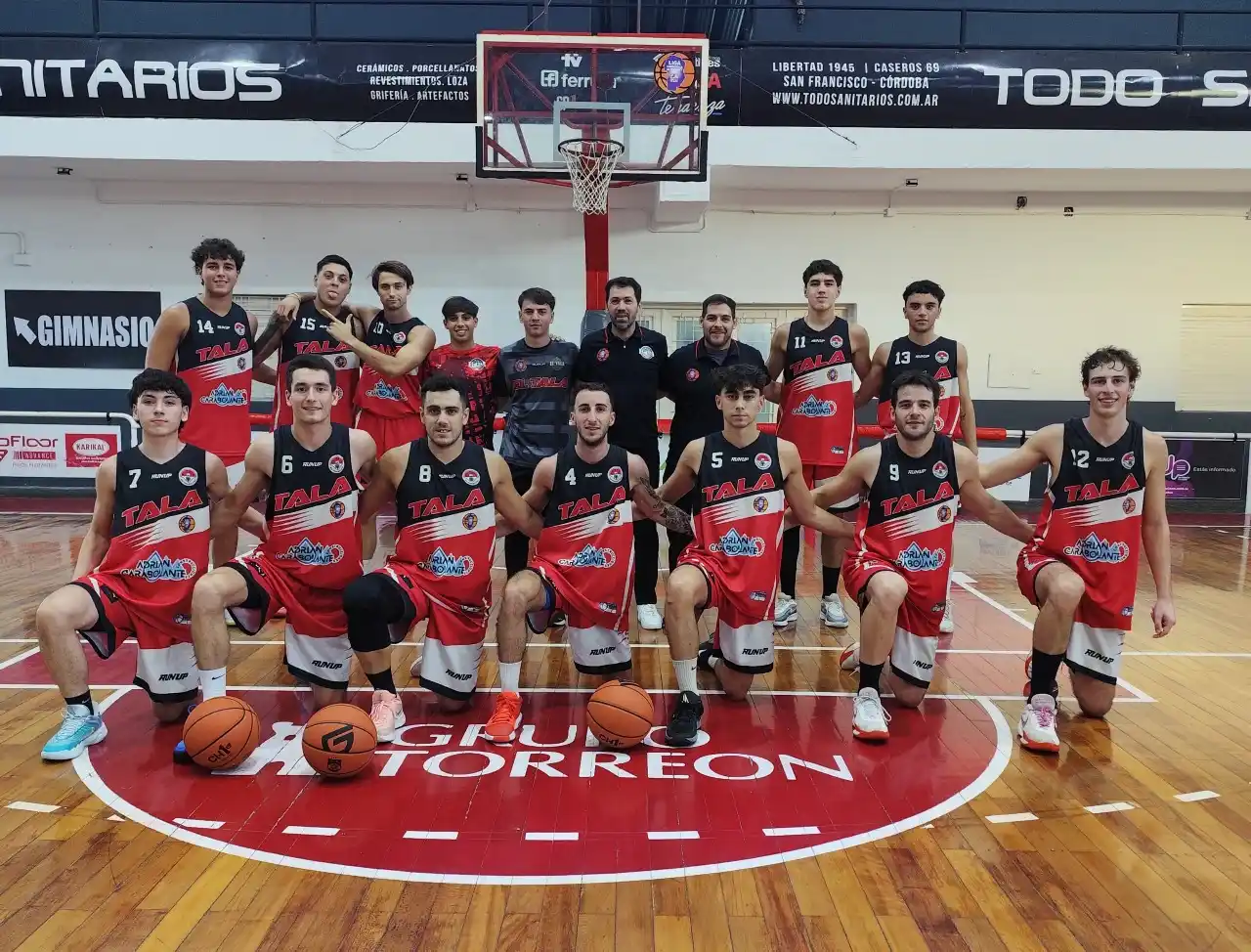 La plantilla de El Tala