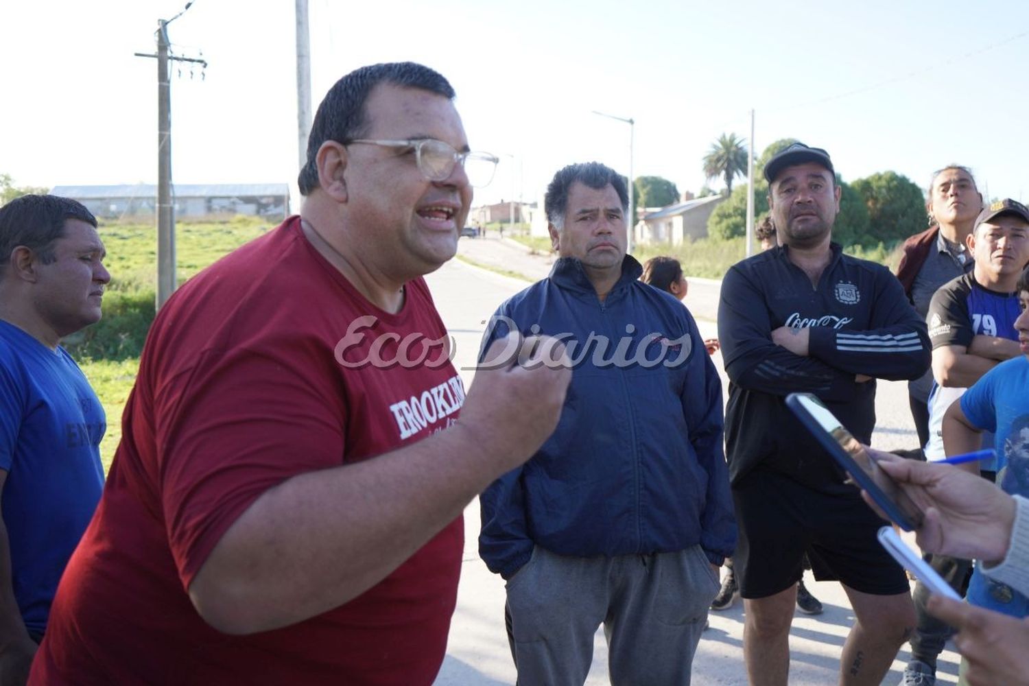 Vecinos del barrio Terminal