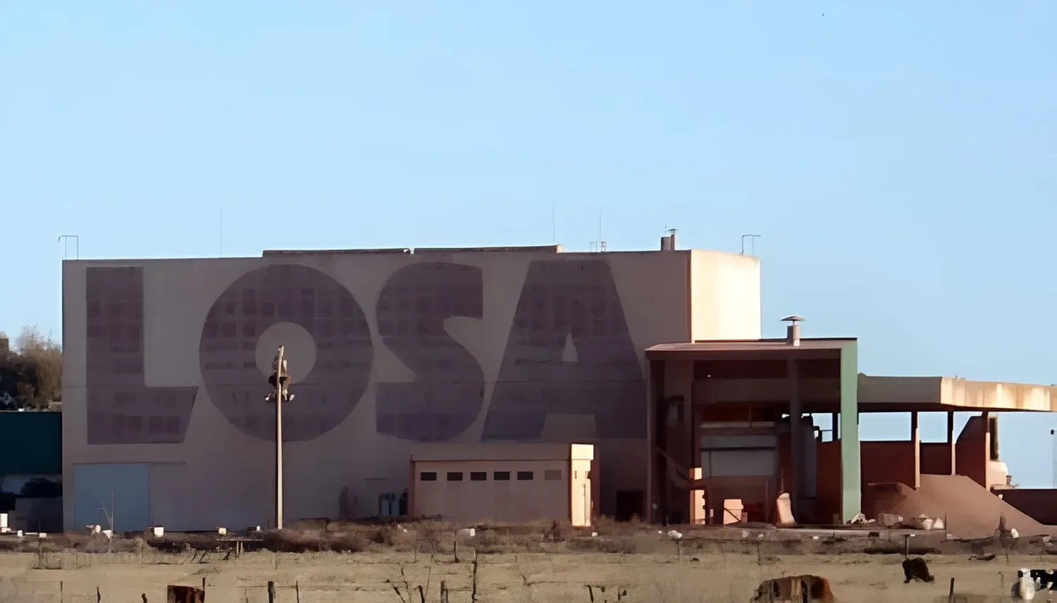 La planta de LOSA ubicada en Olavarría.