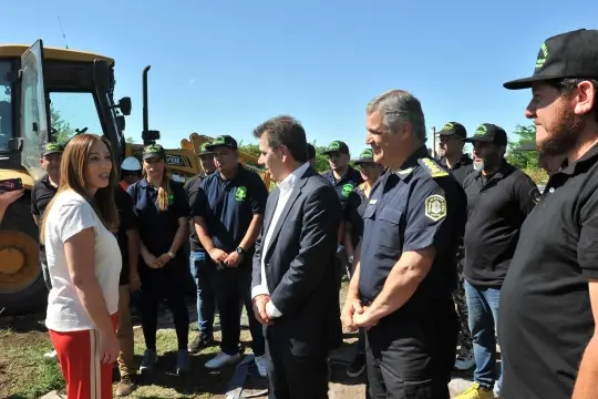 Vidal participó del derribo del búnker 150 en La Matanza