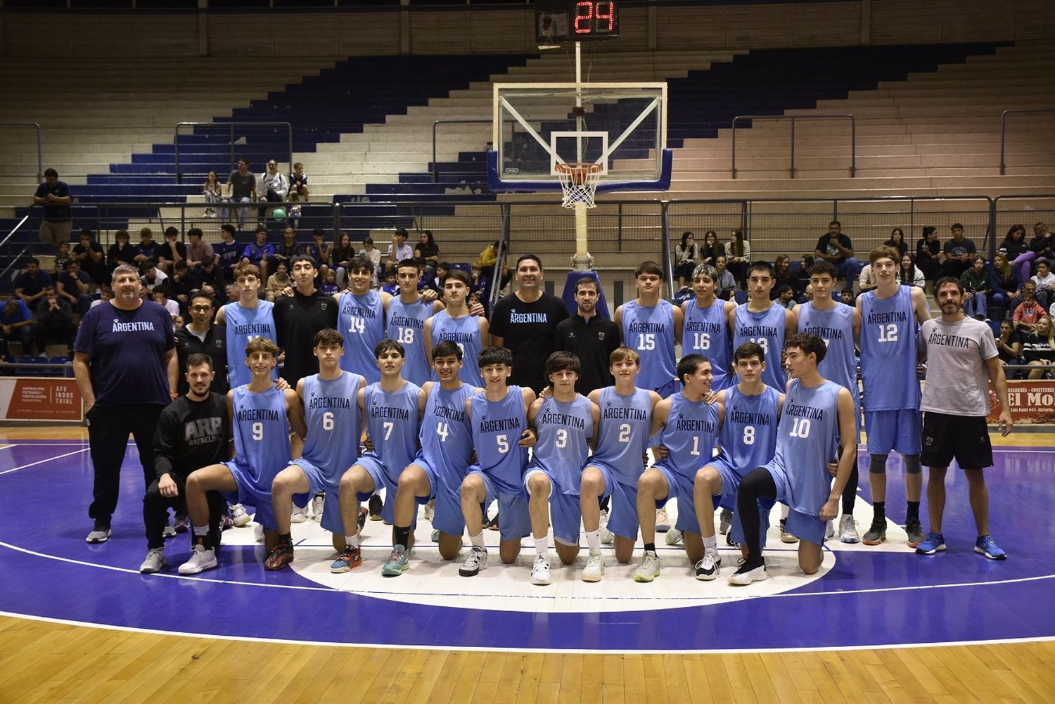 Finalizó con éxito el primer Campus de Desarrollo de la U16 masculina