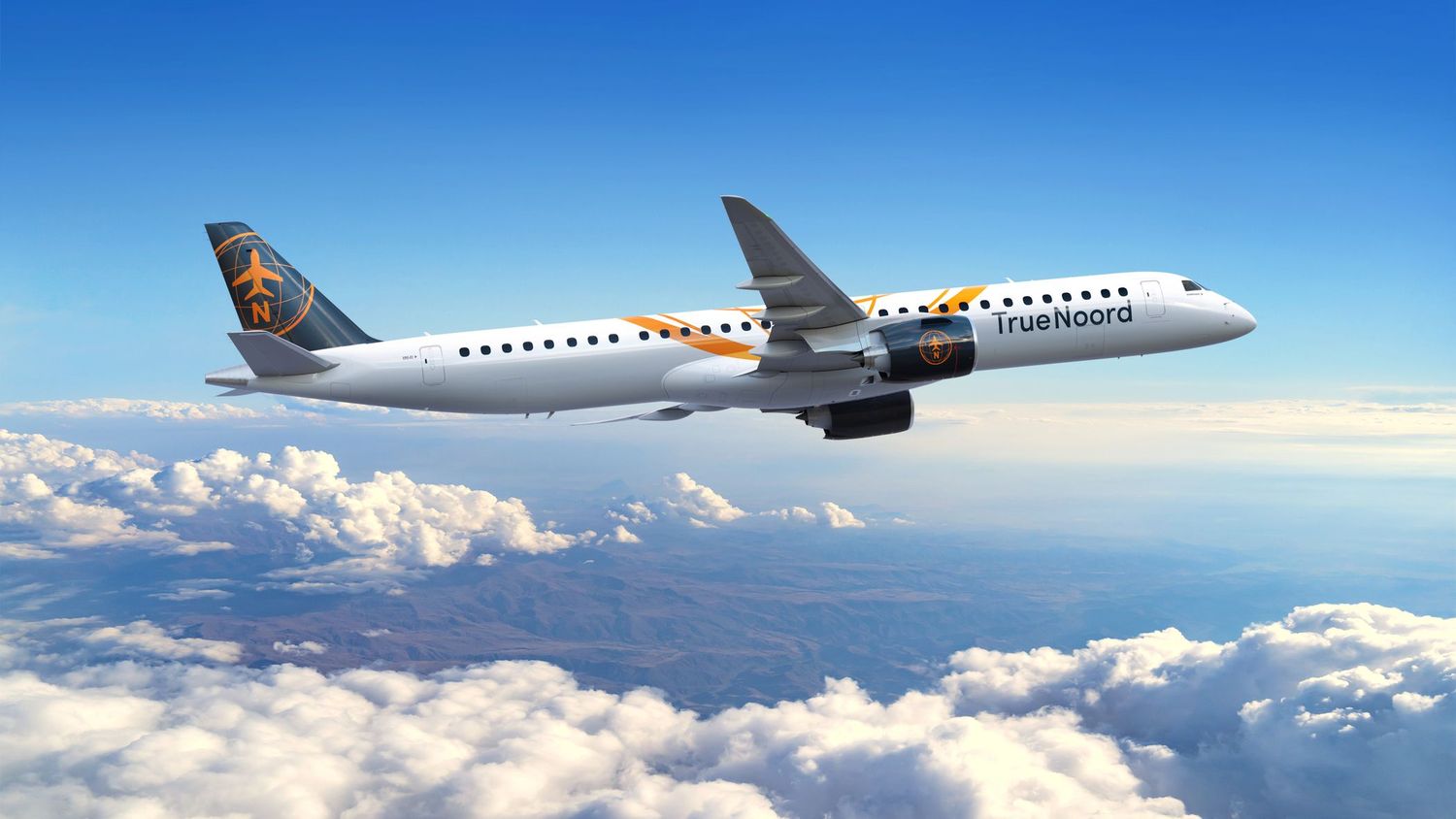 TrueNoord ordena 20 Embraer E195-E2 y hasta 30 aviones adicionales