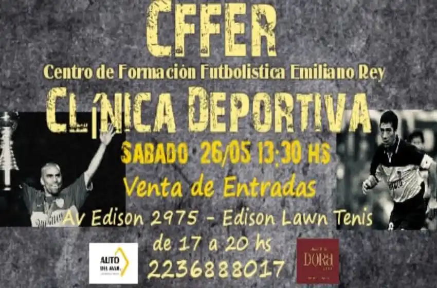 Una nueva clínica de fútbol en el Edison