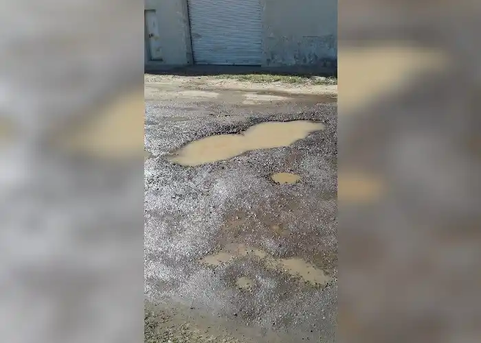 “Así está calle Humanes”