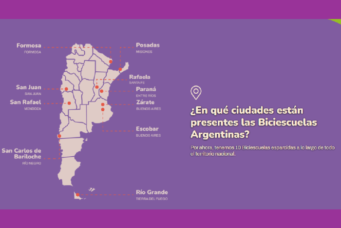 Las ciudades en las que está presente el Programa