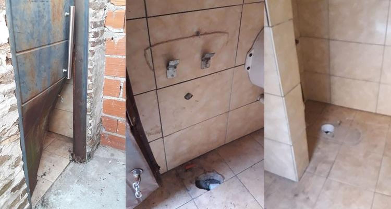 Río Tala: Delincuentes entraron a la nueva sede de Las Palmeras y robaron elementos sanitarios