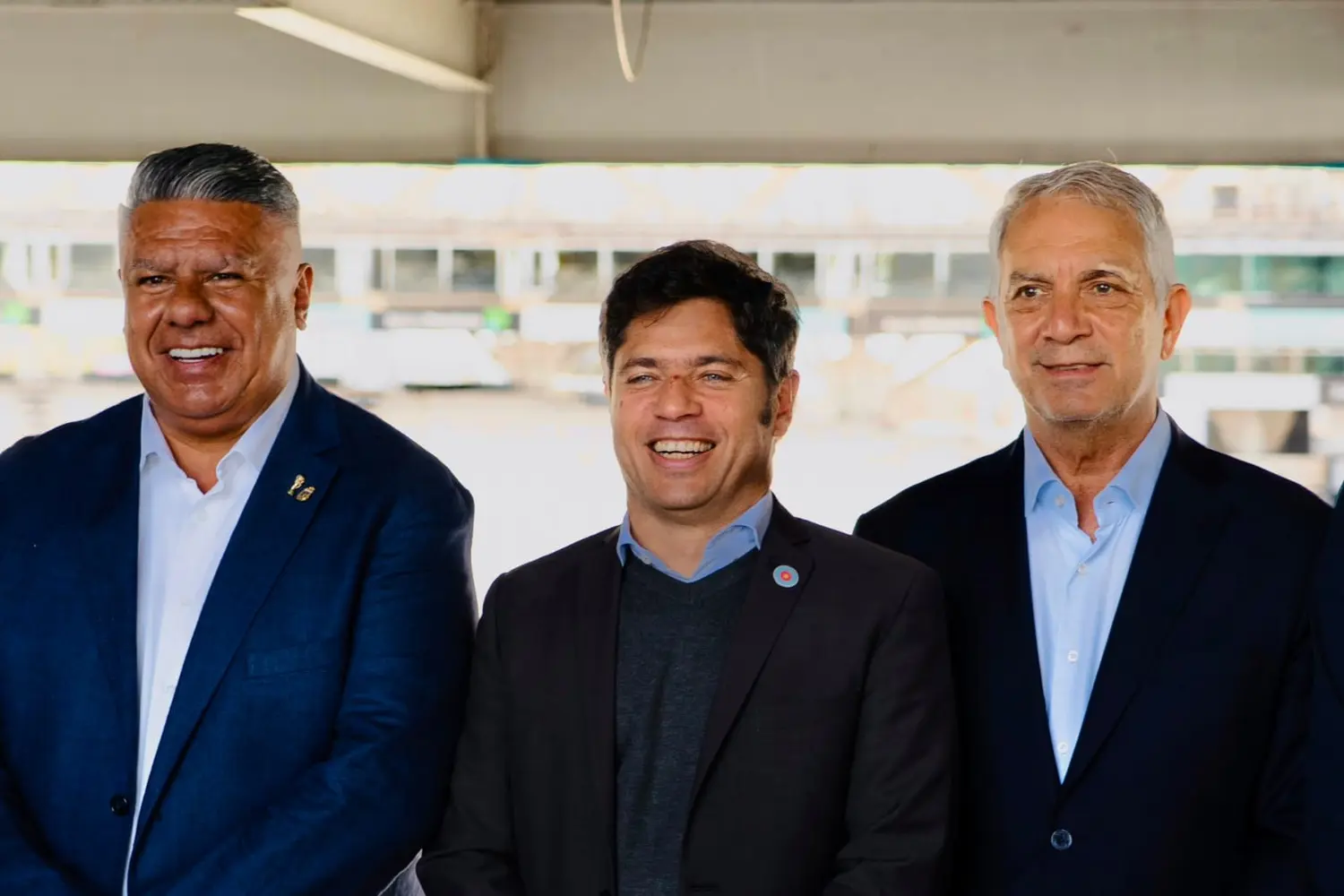 La Plata: Junto a Tapia y Kicillof, Alak acompañó la presentación del plan de obras en el Estadio Único