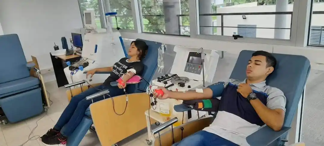 Se realizan campañas de extracción de sangre y plaquetas para el tratamiento del dengue