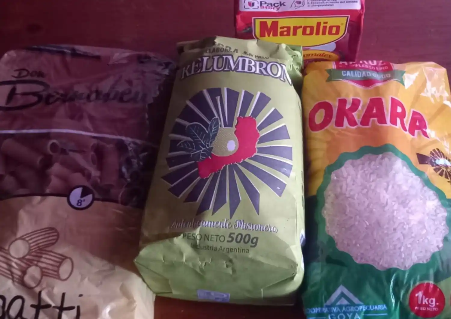 Reportan que esto es lo que dan de mercadería