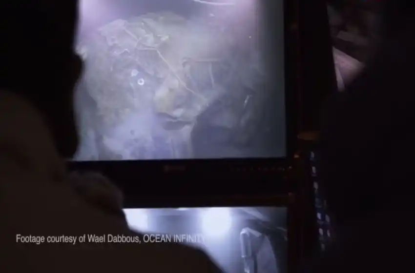 El momento en que los tripulantes del Ocean Infinity encontraron el ARA San Juan