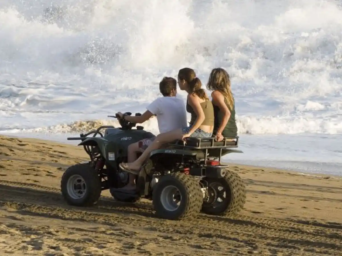  Un joven de 25 años se mató con su cuatriciclo cerca de  Necochea