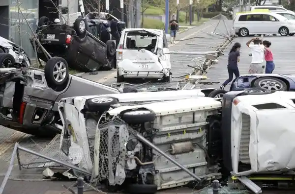 Japón: el tifón Jebi dejó al menos 11 muertos y numerosos daños