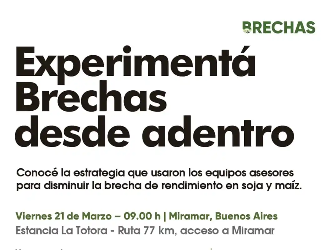 Agustín Bilbao dio detalles de "Brechas", un evento sobre rendimiento agropecuario