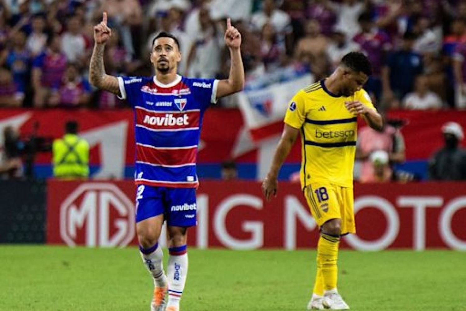 Boca cayó en Fortaleza y se aleja de la punta del Grupo D