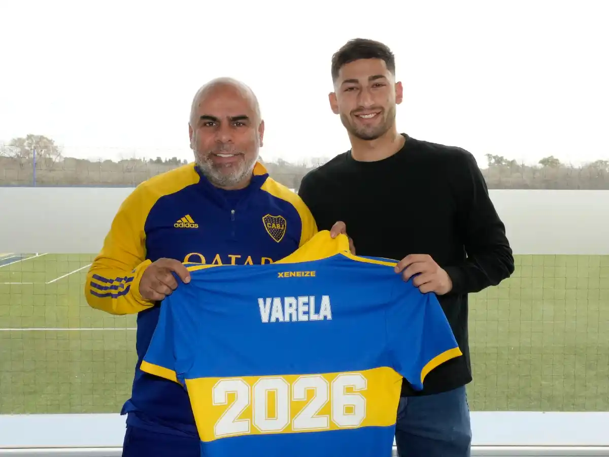 Varela renovó su contrato con una cláusula millonaria