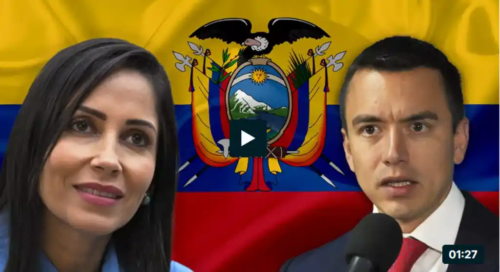 Segunda vuelta en Ecuador: definen  Luisa González y Daniel Noboa