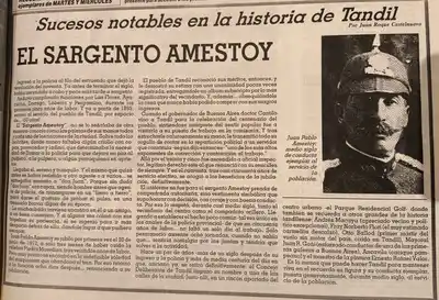 El sargento Amestoy