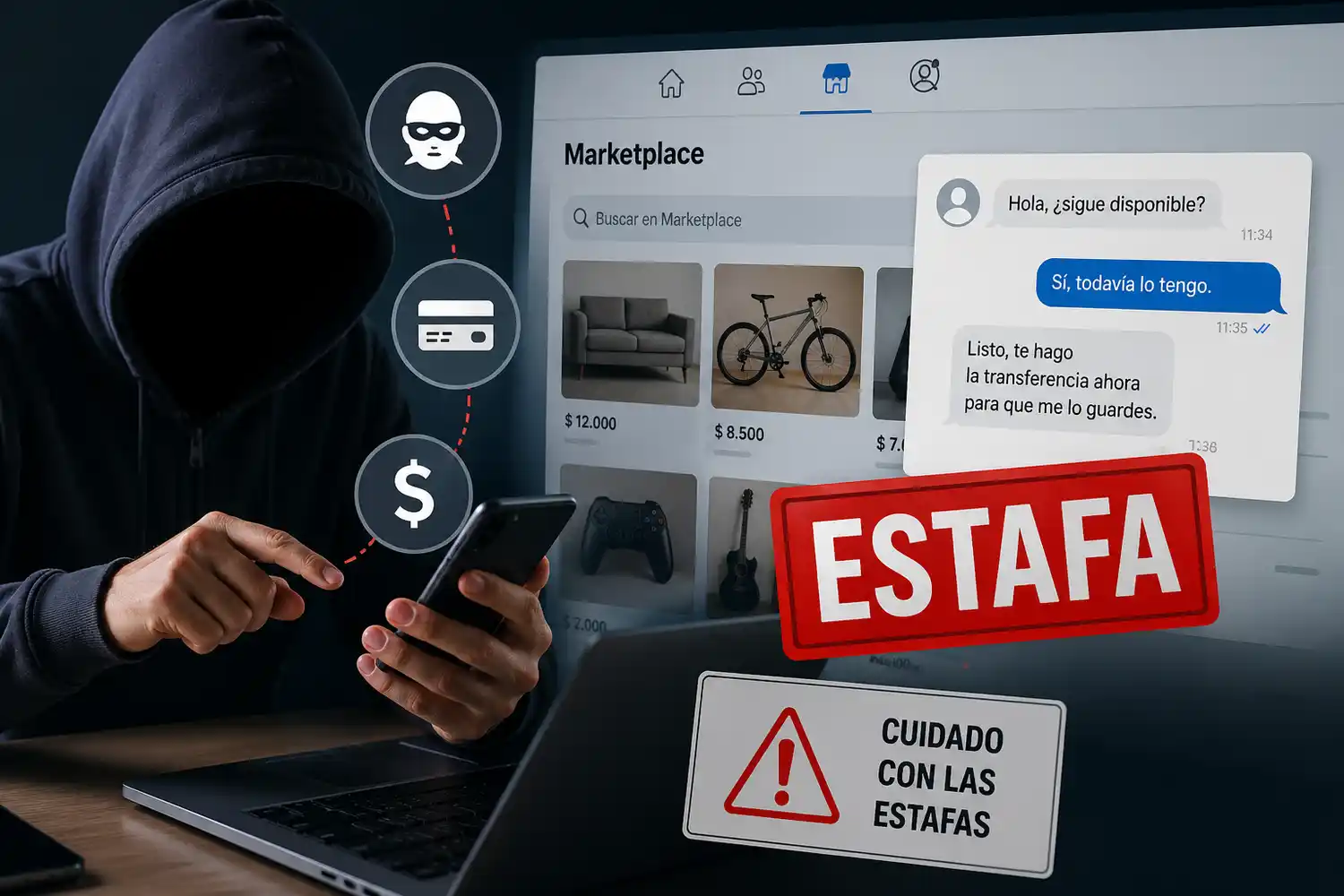 Estafas en Marketplace: Claves para reconocer anuncios sospechosos