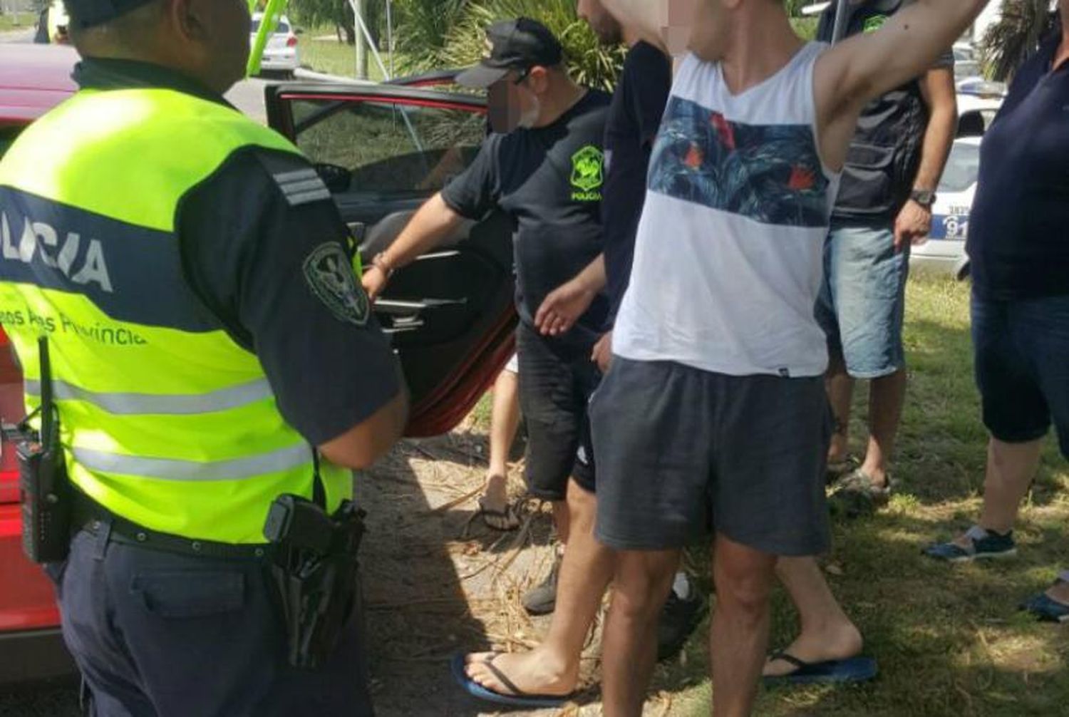 Un joven detenido por llevar éxtasis con la forma de "Papá Pitufo"