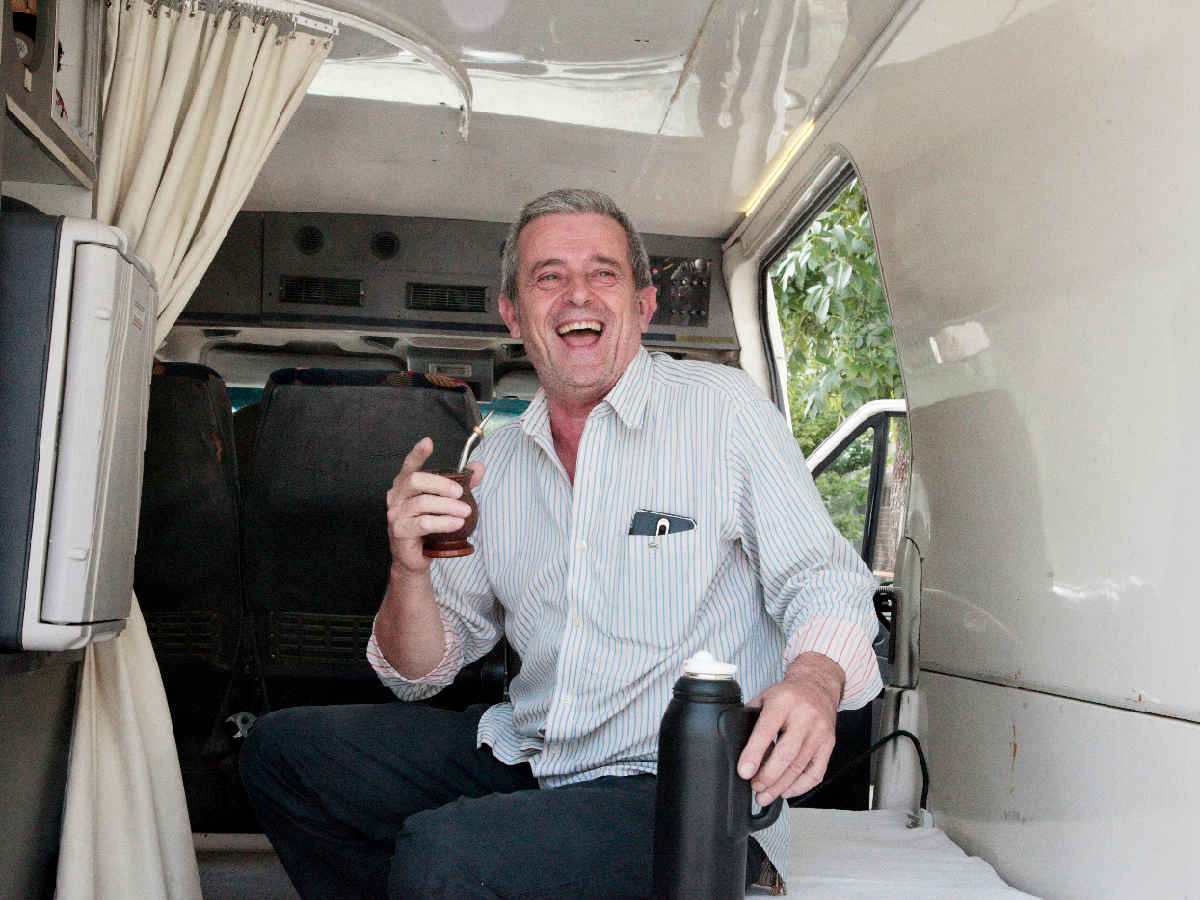 Espíritu de ambulancia, vida de motorhome 