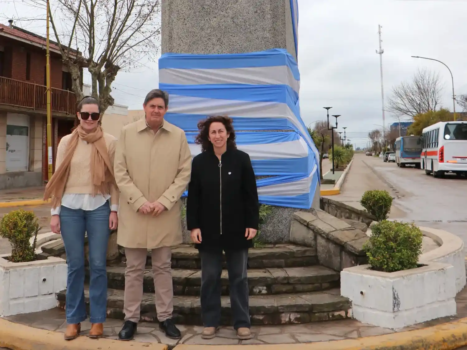 Homenajes. A San Martín en San Cayetano
