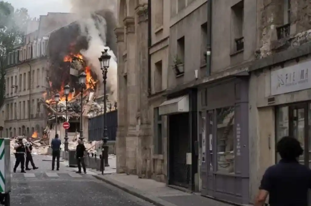Explosión de gas en París: al menos 37 heridos y dos personas desaparecidas