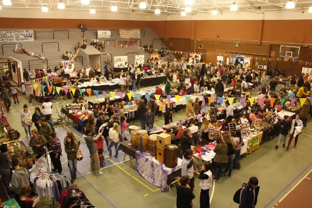 Gran cantidad de público visitó la Feria de  la Economía Social y Solidaria