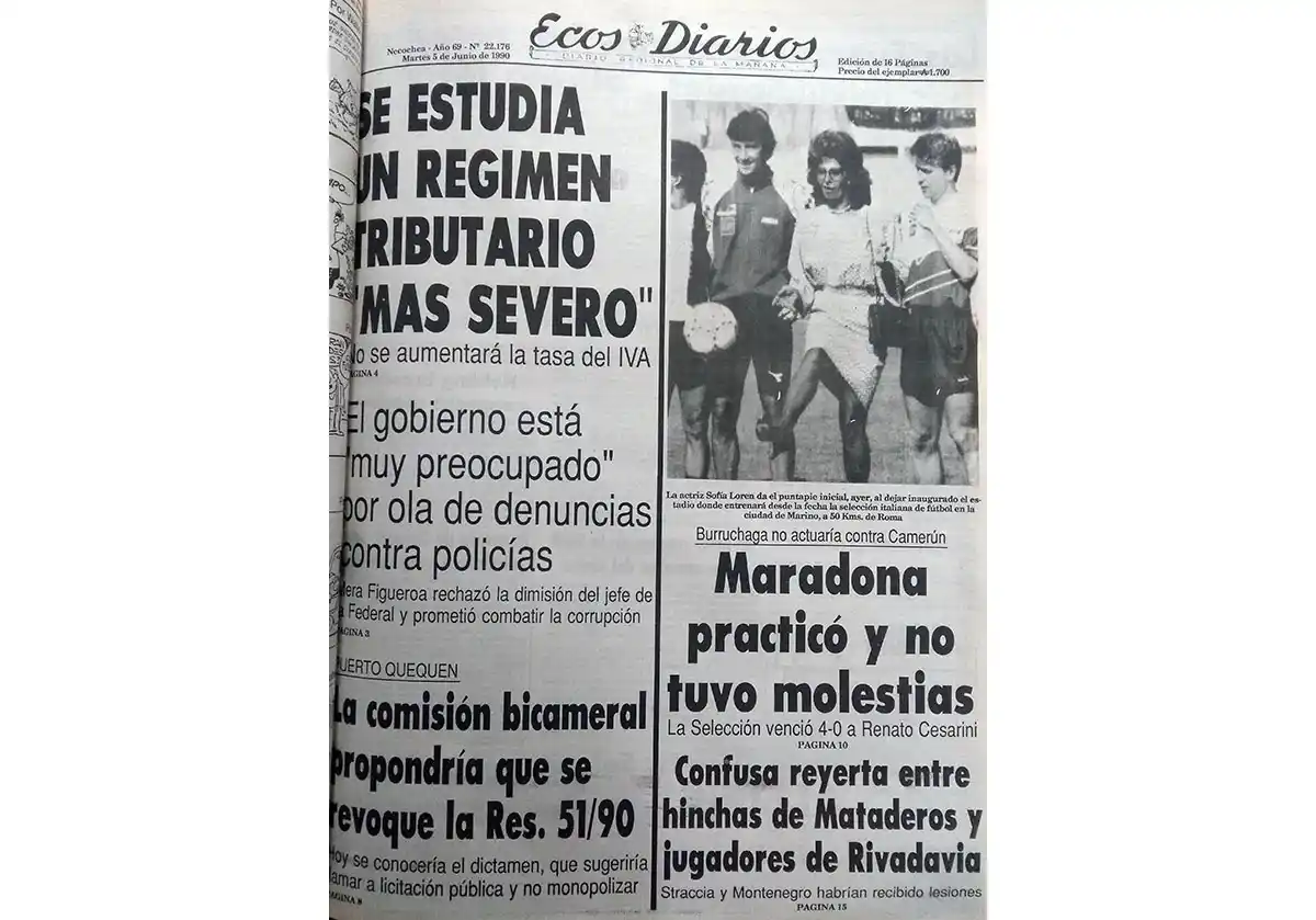 Martes 5 de junio de 1990