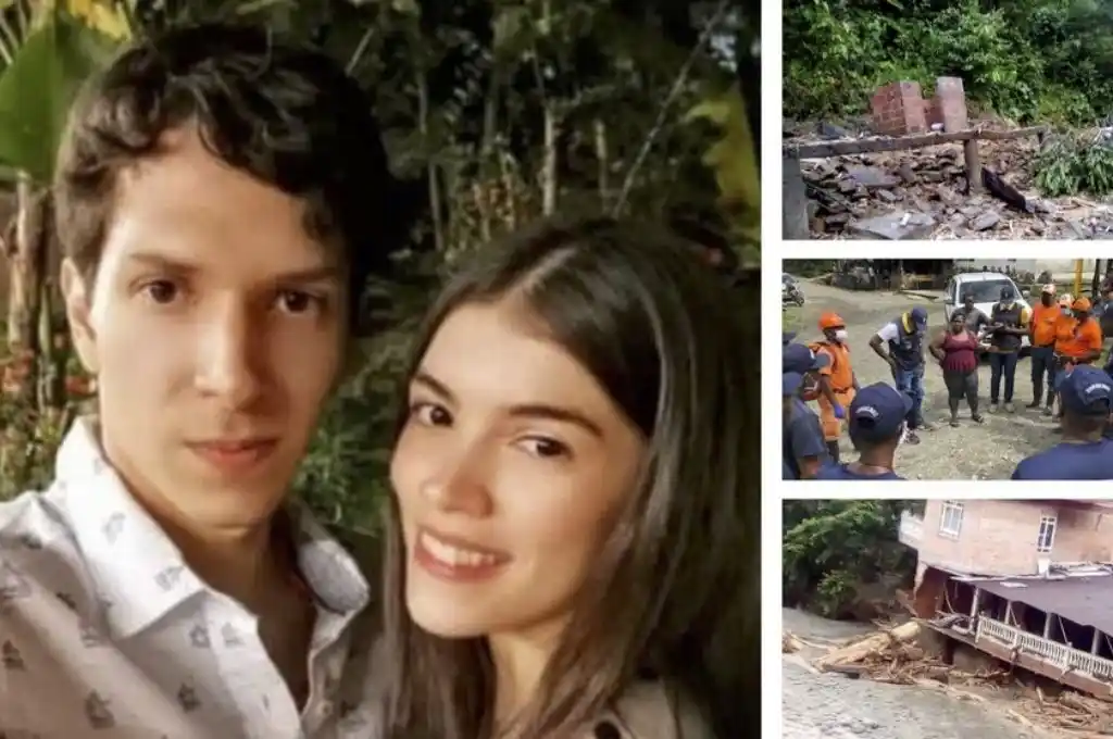 Tragedia: avalancha arrasó más de 70 viviendas y una pareja desapareció