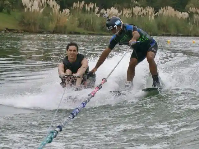 Encuentro de Esquí Adaptado en el Reservorio