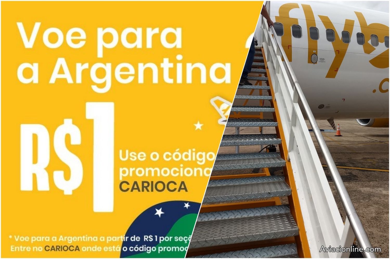 Flybondi lanzó pasajes a R$1 en Brasil