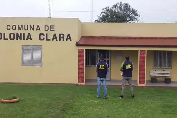 Allanamientos la comuna de La Clara y un domicilio particular del presidente comunal